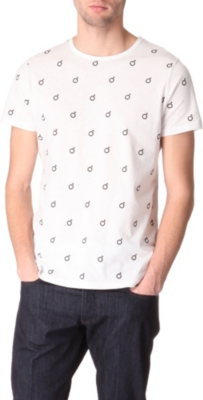 BLOOD BROTHER Repeat logo t-shirt