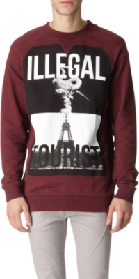 BLOOD BROTHER Illegal Tourist sweatshirt