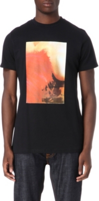 BLOOD BROTHER Baron screen print t-shirt