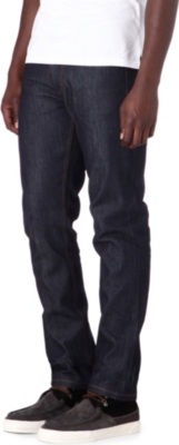 MCQ ALEXANDER MCQUEEN Raw slim-fit straight jeans