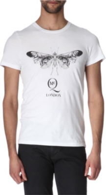 MCQ ALEXANDER MCQUEEN Dragon fly print t-shirt
