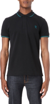 MCQ ALEXANDER MCQUEEN Classic cotton-piqué polo shirt