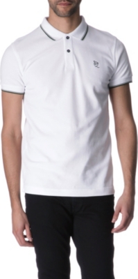 MCQ ALEXANDER MCQUEEN Tipped polo shirt