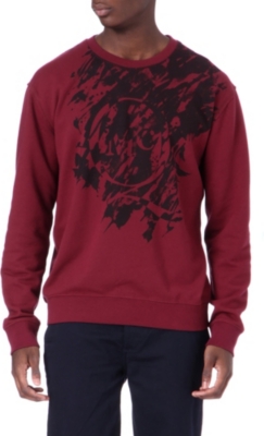 MCQ ALEXANDER MCQUEEN Oil spill sweatshirt