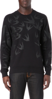 MCQ ALEXANDER MCQUEEN Swallow-print sweatshirt