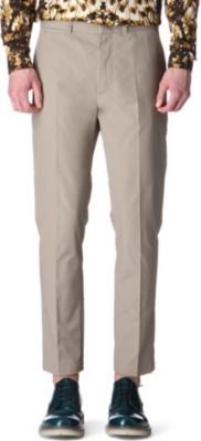 MCQ ALEXANDER MCQUEEN Slim-fit carrot-leg chinos
