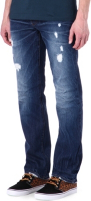 MCQ ALEXANDER MCQUEEN Vintage-wash straight-leg jeans
