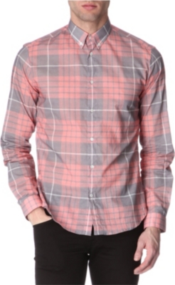 MCQ ALEXANDER MCQUEEN Washed-check shirt