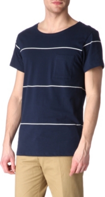SATURDAYS SURF NYC Collett Line YD regular-fit striped t-shirt