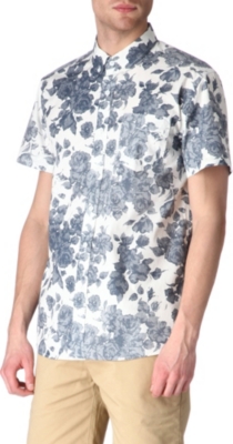 SATURDAYS SURF NYC Esquina floral-print shirt