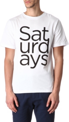 SATURDAYS SURF NYC Logo Stack t-shirt