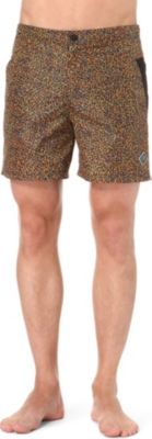 KENZO Camo swim shorts