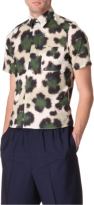 KENZO Daisy Camo short-sleeved shirt