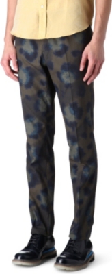 KENZO Daisy camo-print trousers