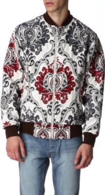 MIKO SPINELLI White Horse bomber jacket