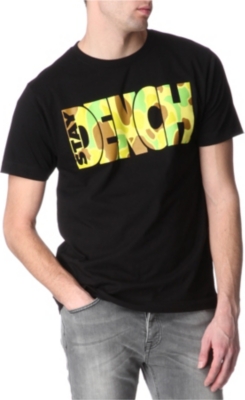STAY DENCH Camouflage Stay Dench t-shirt