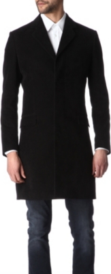 HUNTER GATHER Single-breasted concealed-fastening coat
