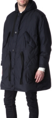 HUNTER GATHER Oversized goose-filled parka