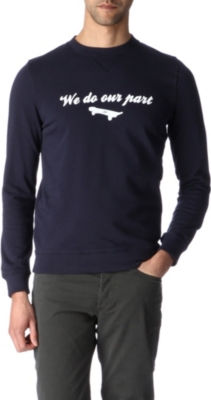A.P.C. We Do Our Part sweatshirt