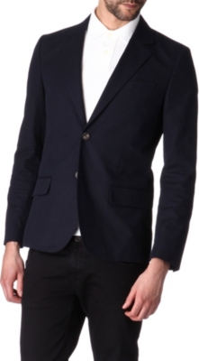 A.P.C. Single-breasted cropped blazer