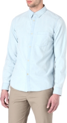 A.P.C. Light Chambray tailored shirt