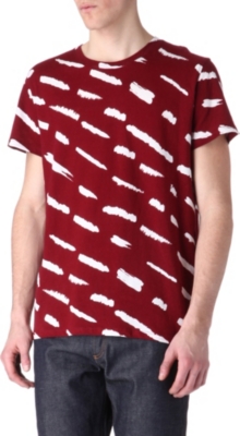 A.P.C. Dash-print t-shirt
