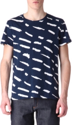 A.P.C. Dash-print t-shirt