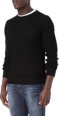 A.P.C. Waffle-knit jumper