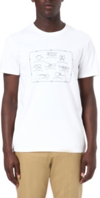 A.P.C. Knot-print t-shirt