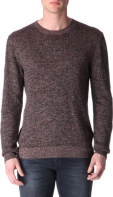 A.P.C. Space-dyed crew-neck jumper