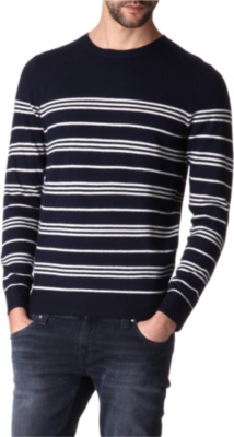 A.P.C. Striped wool jumper
