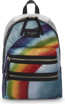 mini backpack rainbow