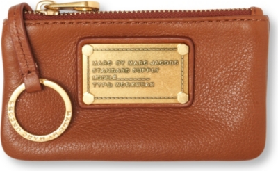 MARC BY MARC JACOBS Classic Q leather key pouch