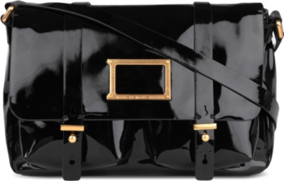 MARC BY MARC JACOBS Werdie patent satchel bag