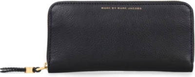 MARC BY MARC JACOBS Globetrotter grainy leather wallet