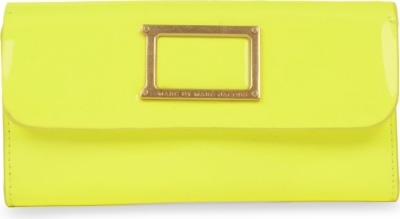 MARC BY MARC JACOBS Werdie patent leather wallet