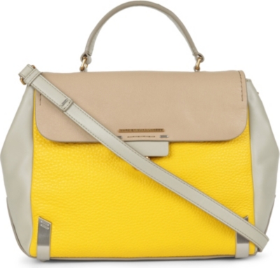 MARC BY MARC JACOBS Colourblock leather satchel