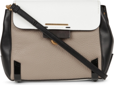 MARC BY MARC JACOBS Colourblock leather cross-body bag