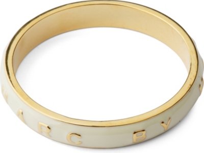MARC BY MARC JACOBS Classic Logo band bangle (Cream