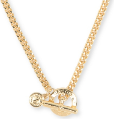 MARC BY MARC JACOBS Toggle gold-plated necklace