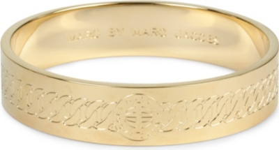 MARC BY MARC JACOBS Engraved turnlock bangle