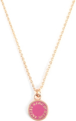 MARC BY MARC JACOBS Enamel disc pendant necklace