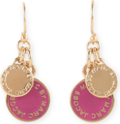 MARC BY MARC JACOBS Enamel discs earrings
