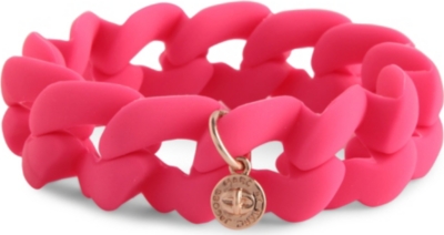 MARC BY MARC JACOBS Haute Mess rubber turnlock bracelet