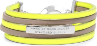 MARC BY MARC JACOBS Multi-leather toggle bracelet