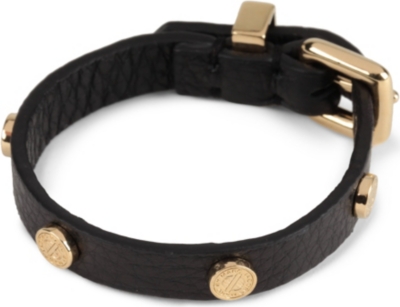 MARC BY MARC JACOBS Turnlock charm leather bracelet