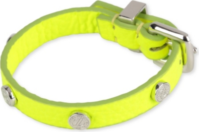 MARC BY MARC JACOBS Turnlock charm leather bracelet