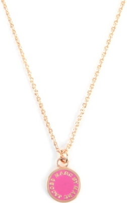 MARC BY MARC JACOBS Enamel disc pendant necklace