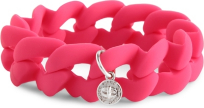 MARC BY MARC JACOBS Haute Mess rubber turnlock bracelet