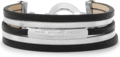 MARC BY MARC JACOBS Multi-leather toggle bracelet